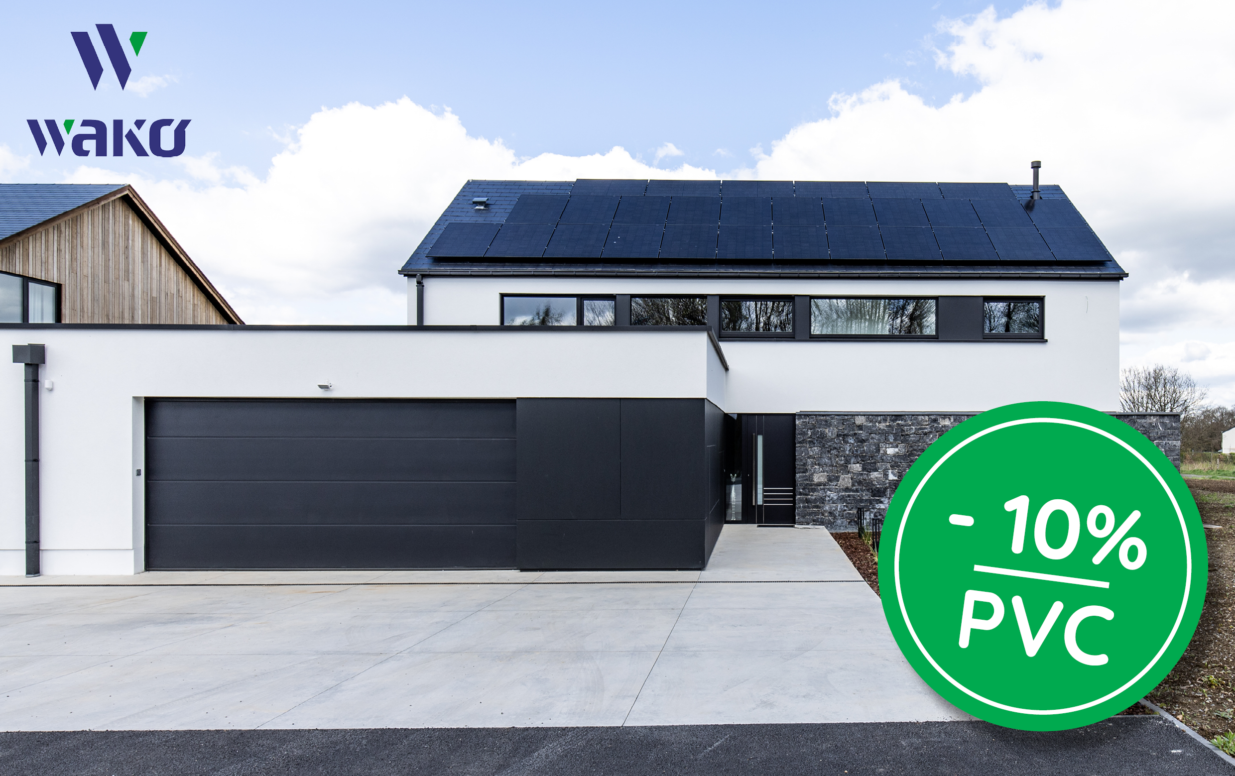 Remise nette de 10% sur le PVC en Belgique