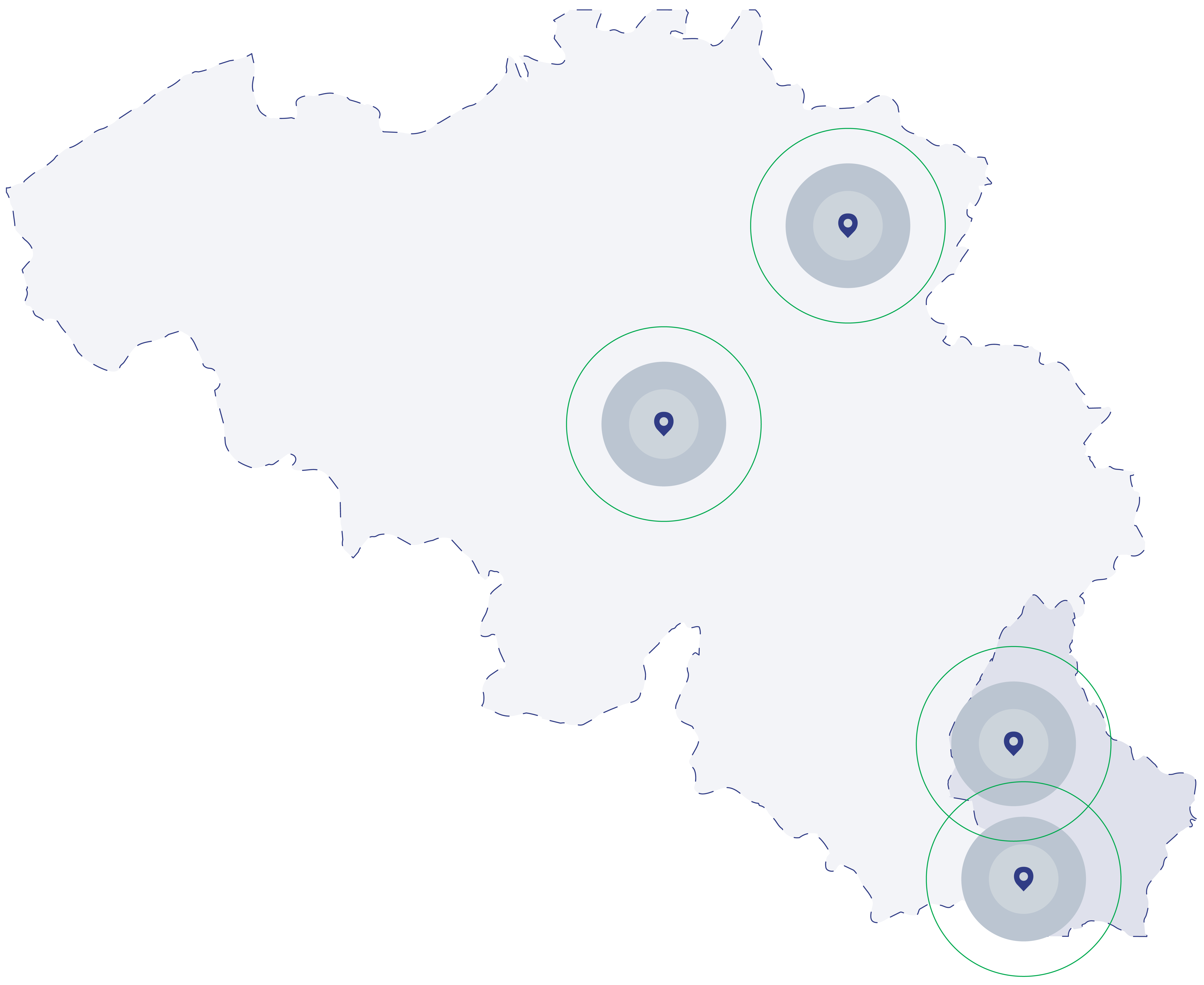 We hebben alleen fabrieken in België en Luxemburg